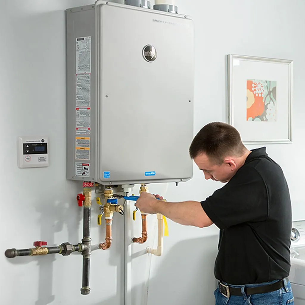 tankless water heater repair in Adkins, TX